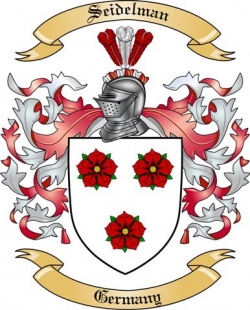 Seidelman Family Crest from Germany2