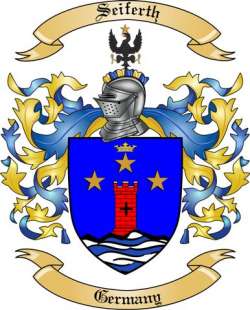 Seiferth Family Crest from Germany