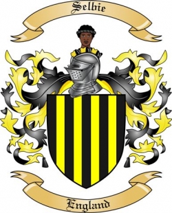 Selbie Family Crest from England