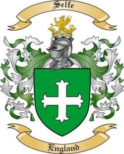 Selfe Family Crest from England