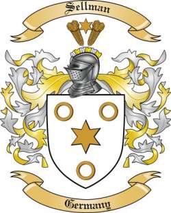Sellman Family Crest from Germany