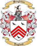 Sengleton Family Crest from England