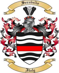 Seravello Family Crest from Italy