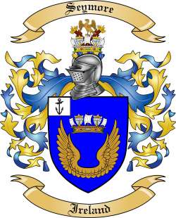 Seymore Family Crest from Ireland
