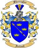 Shanagher Family Crest from Ireland