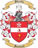 Shanks Family Crest from Scotland