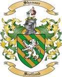 Shanner Family Crest from Scotland