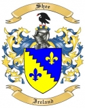 Shee Family Crest from Ireland