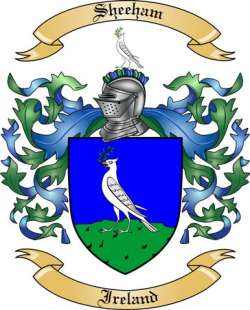 Sheeham Family Crest from Ireland