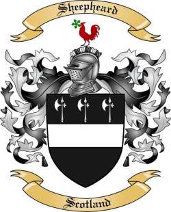 Sheepheard Family Crest from Scotland