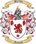 Sheilds Family Crest from Ireland