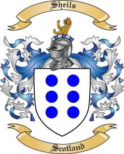 Sheils Family Crest from Scotland