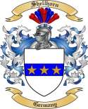 Shellhorn Family Crest from Germany
