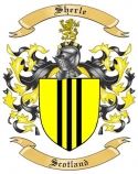 Sherle Family Crest from Scotland