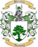 Sherman Family Crest from Germany