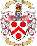 Sherrard Family Crest from England