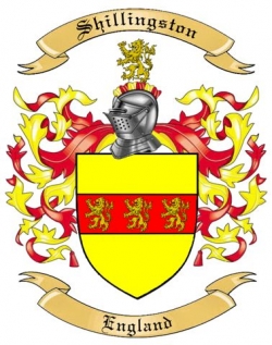 Shillingston Family Crest from England