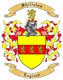 Shillston Family Crest from England