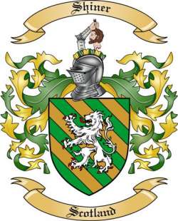 Shiner Family Crest from Scotland