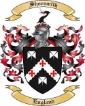 Shoesmith Family Crest from England