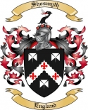 Shosmyth Family Crest from England