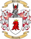 Shrader Family Crest from Germany