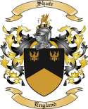 Shute Family Crest from England2