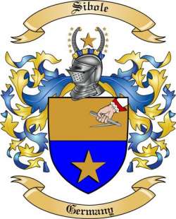 Sibole Family Crest from Germany