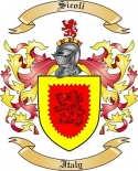 Sicoli Family Crest from Italy