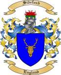 Sideford Family Crest from England