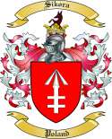 Sikora Family Crest from Poland