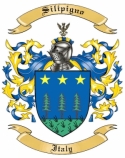 Silipigno Family Crest from Italy