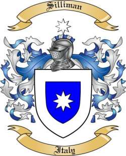 Silliman Family Crest from Italy