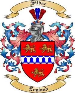Silvar Family Crest from England