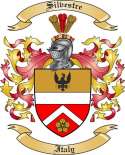 Silvestre Family Crest from Italy