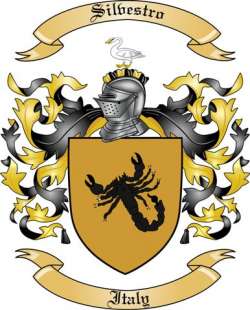 Silvestro Family Crest from Italy2