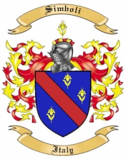 Simboli Family Crest from Italy