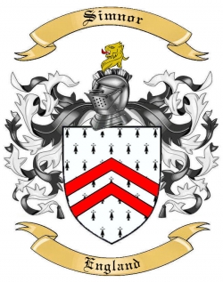Simnor Family Crest from England