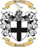 Sincklair Family Crest from Scotland