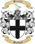 Sinclair Family Crest from Scotland