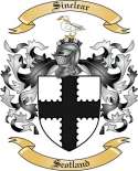 Sinclear Family Crest from Scotland