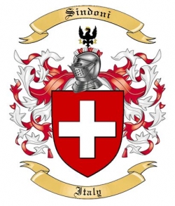 Sindoni Family Crest from Italy