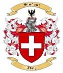 Sindoni Family Crest from Italy