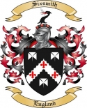 Sixsmith Family Crest from England