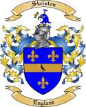 Skelston Family Crest from England