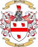 Skolfield Family Crest from England
