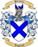 Slawter Family Crest from England