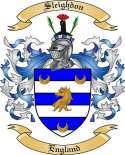 Sleighdon Family Crest from England
