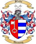 Slutts Family Crest from Germany