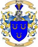 Smitte Family Crest from Holland